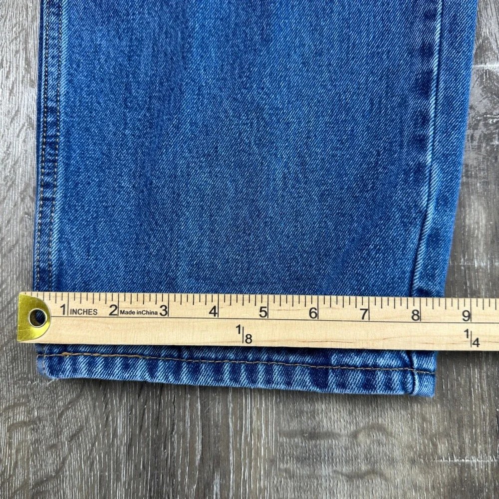 Levis 550 Relaxed Fit Medium Wash Blue Denim Mens Jeans 38x30 Classic Baggy